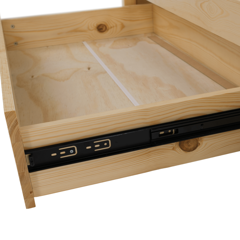 Montessori postel, 90x200, přírodní, masiv, BIANKA