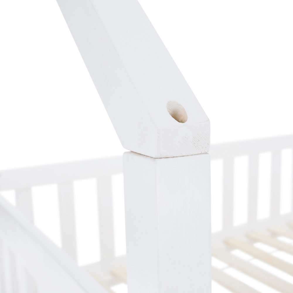 Montessori patrová postel, bílá, VENITA TYP 2