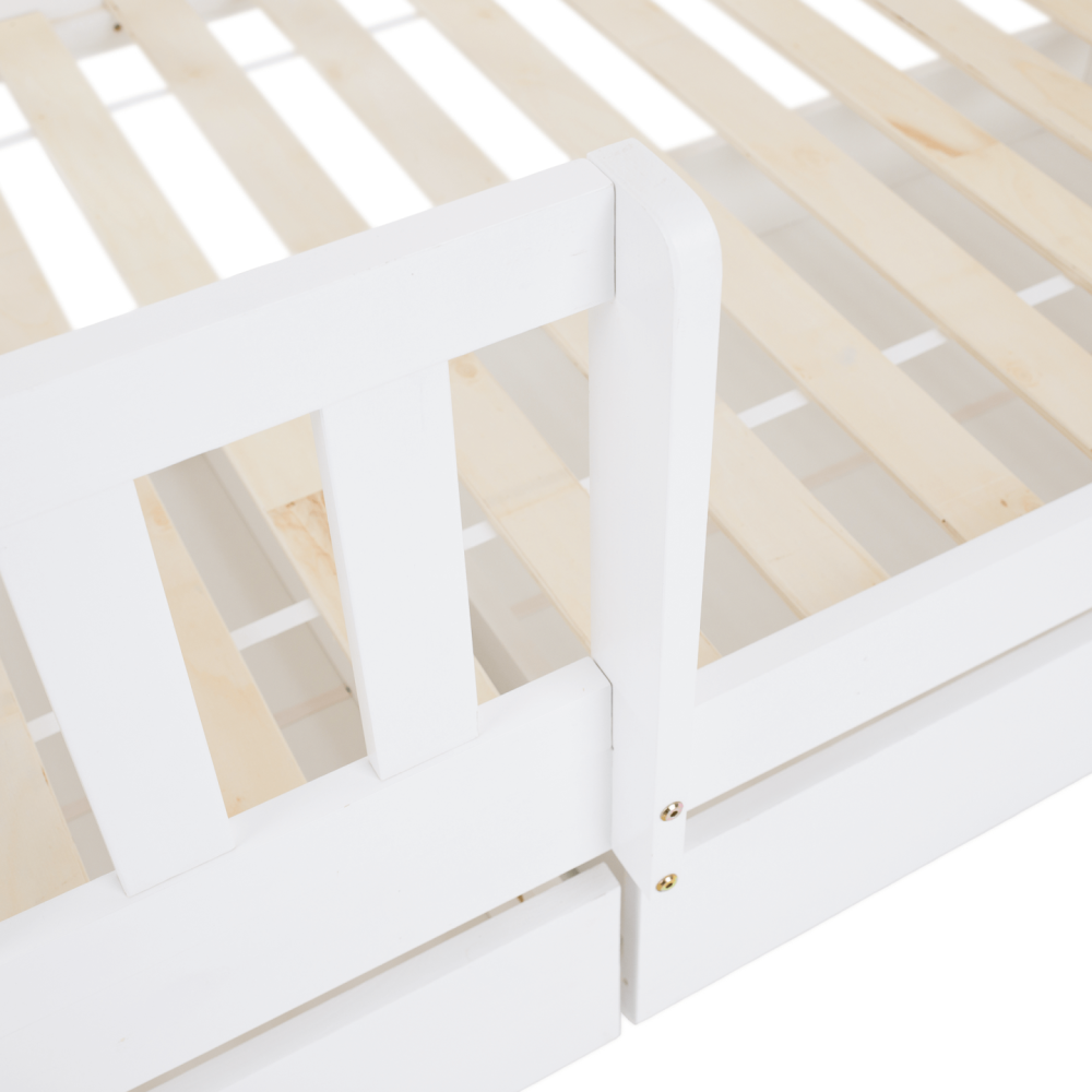 Montessori patrová postel, bílá, VENITA TYP 2