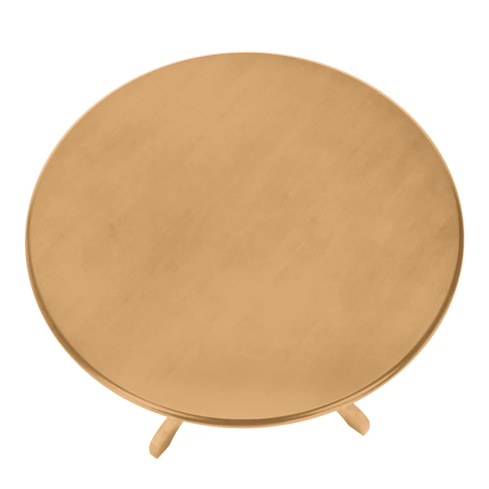 Jídelní stůl, kulatý, dub světlý, průměr 106 cm, TABLOS