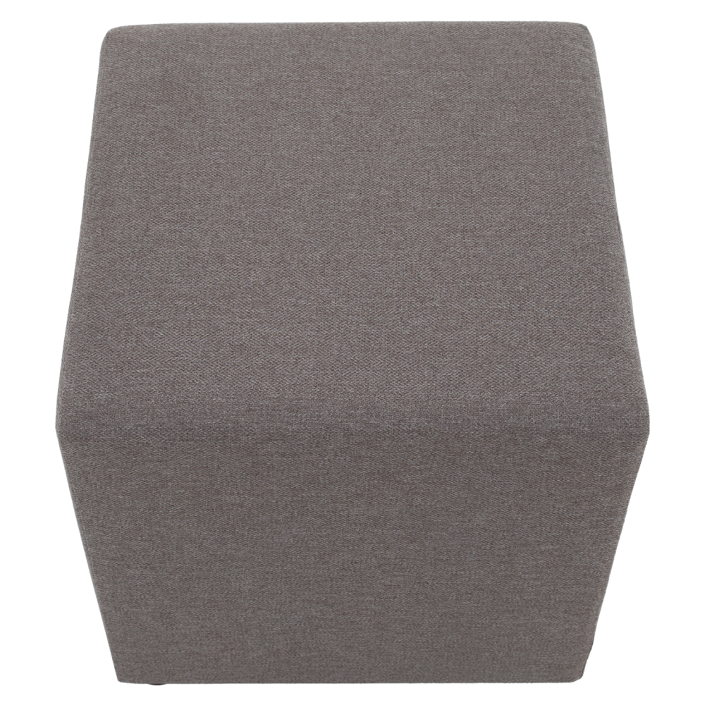 Taburet, látka Twist, šedobéžová Taupe, REGOR