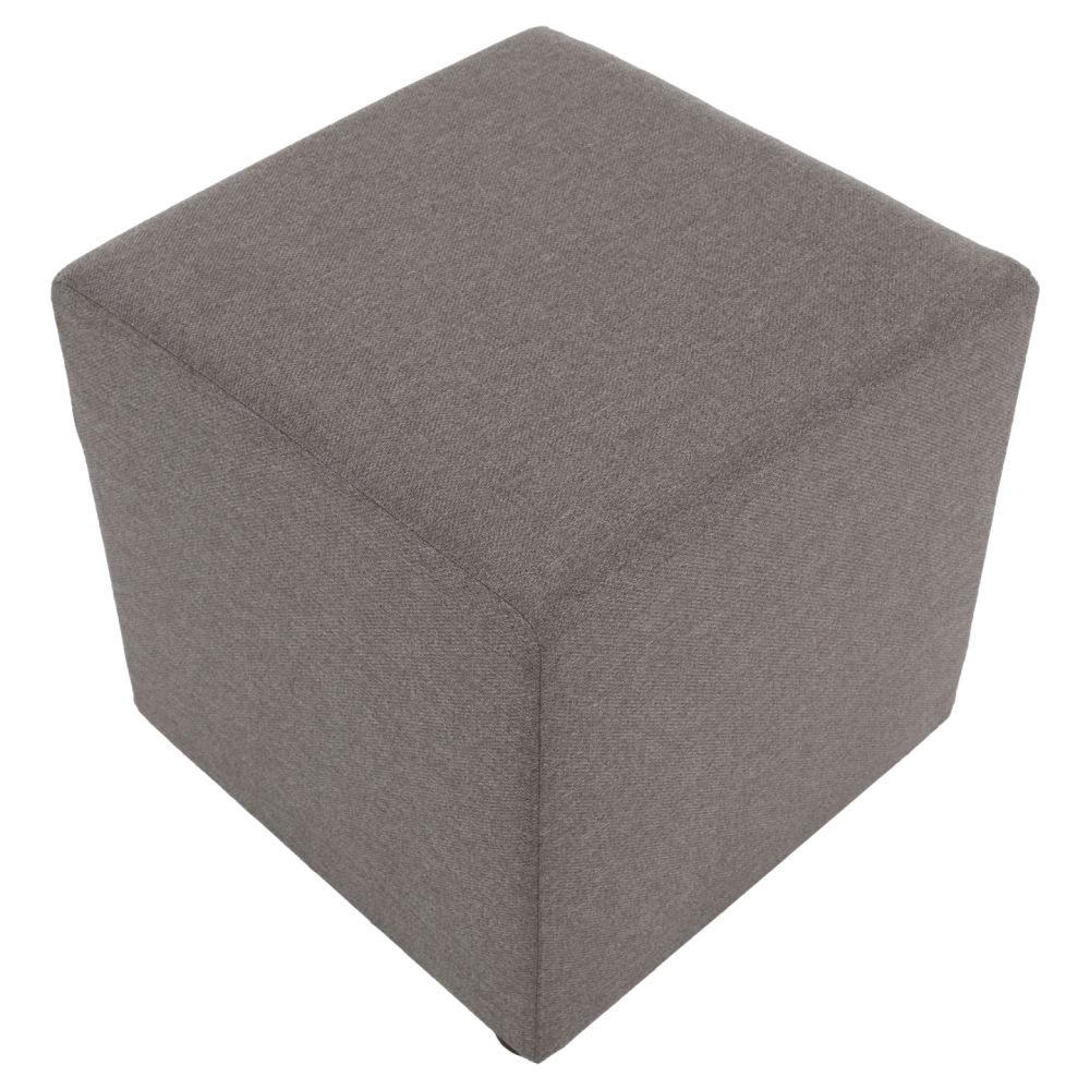 Taburet, látka Twist, šedobéžová Taupe, REGOR