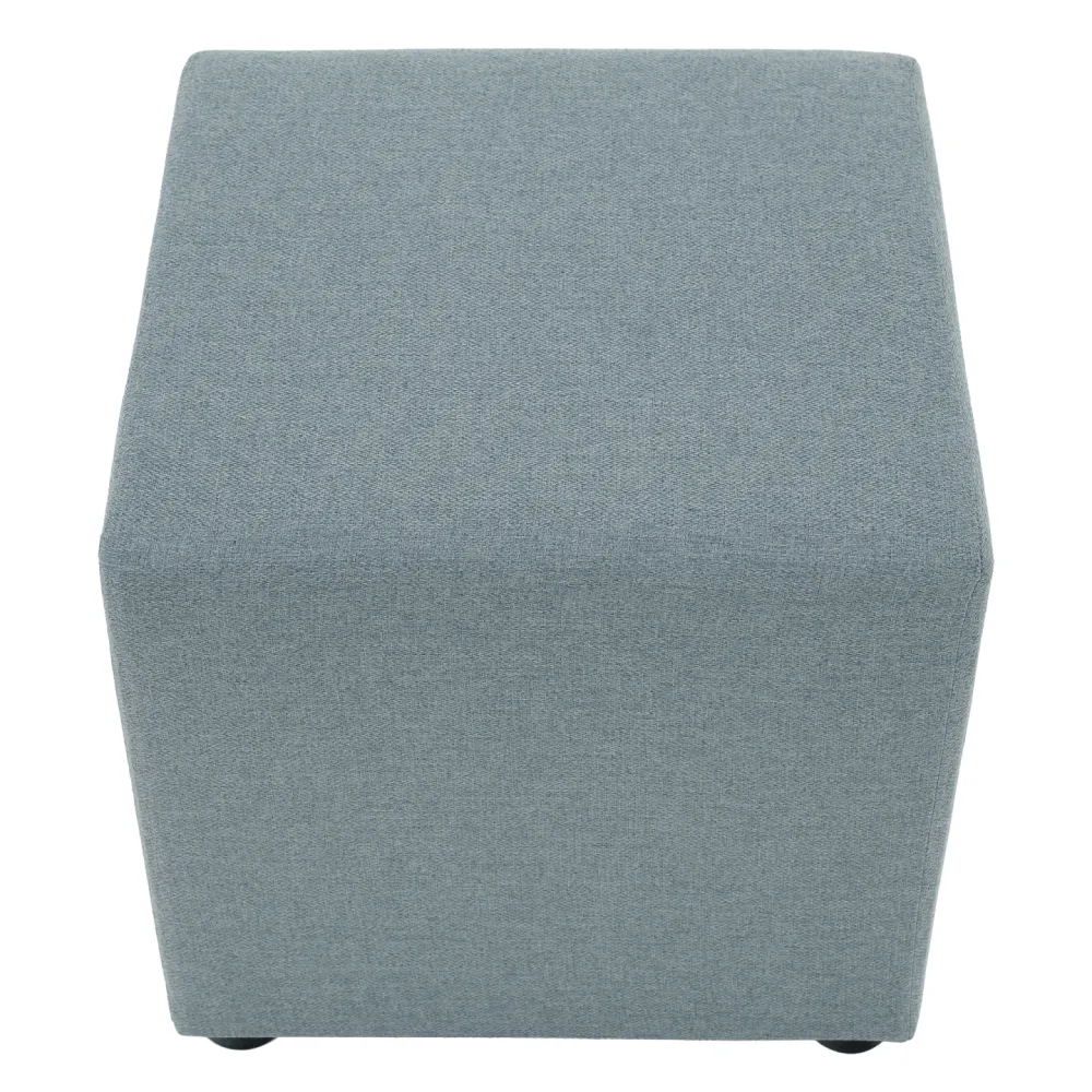 Taburet, látka Twist, mentolová, REGOR