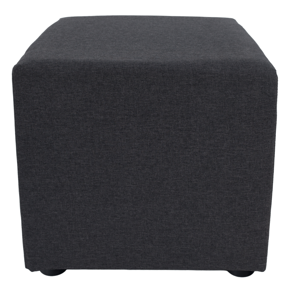 Taburet, látka Savana, šedá, REGOR