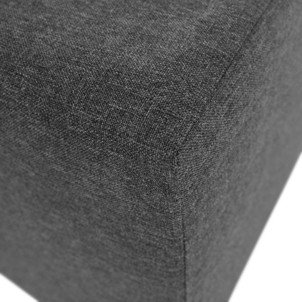 Taburet, látka Savana, šedá, REGOR