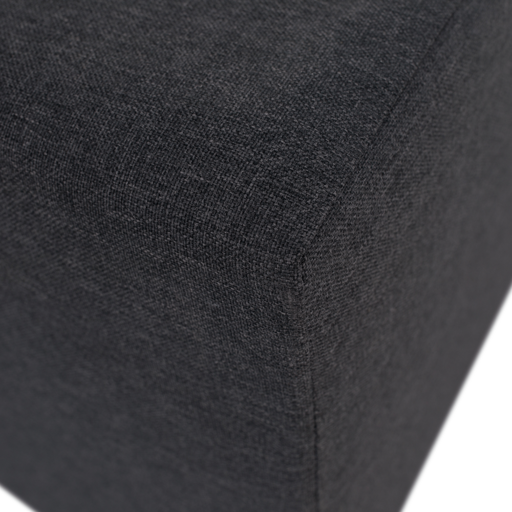 Taburet, látka Savana, šedá, REGOR