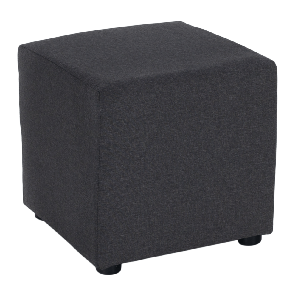 Taburet, látka Savana, šedá, REGOR