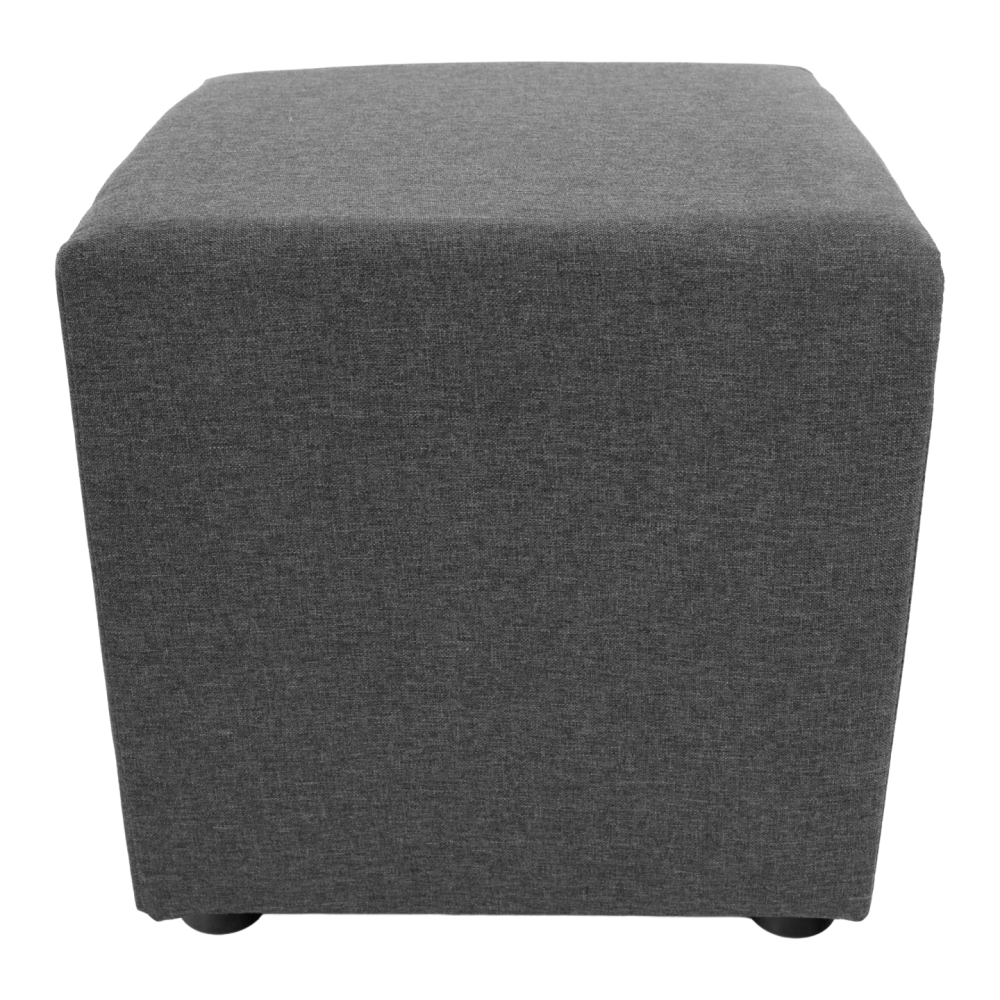 Taburet, látka Savana, šedá, REGOR