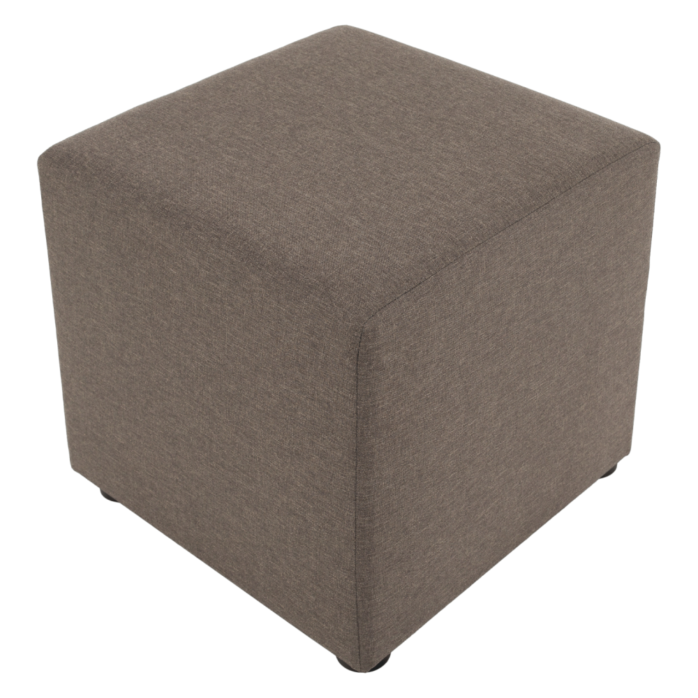 Taburet, látka Savana, hnědá, REGOR