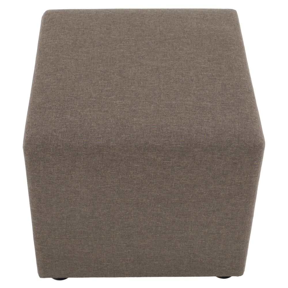 Taburet, látka Savana, hnědá, REGOR