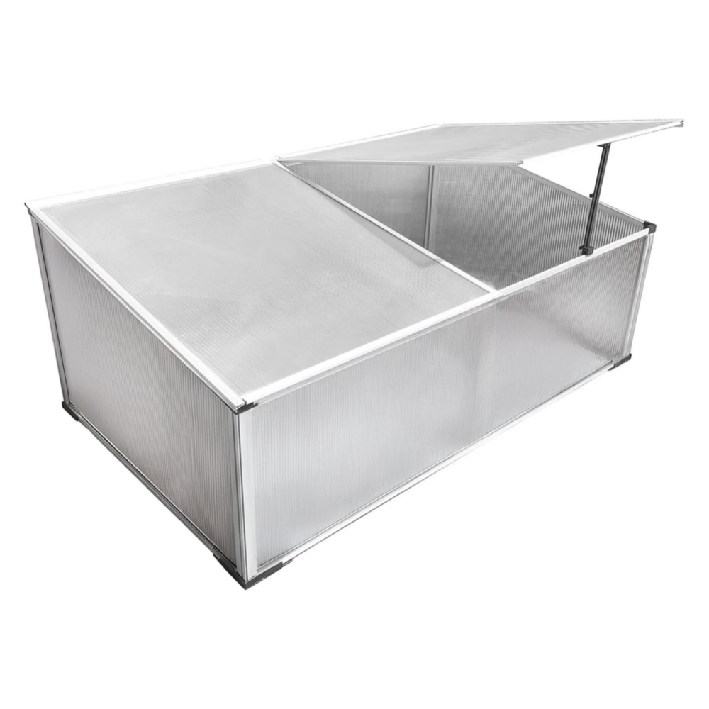 Zahradní skleník/pařeniště, polykarbonát, 100x60x30 cm, LENSAR