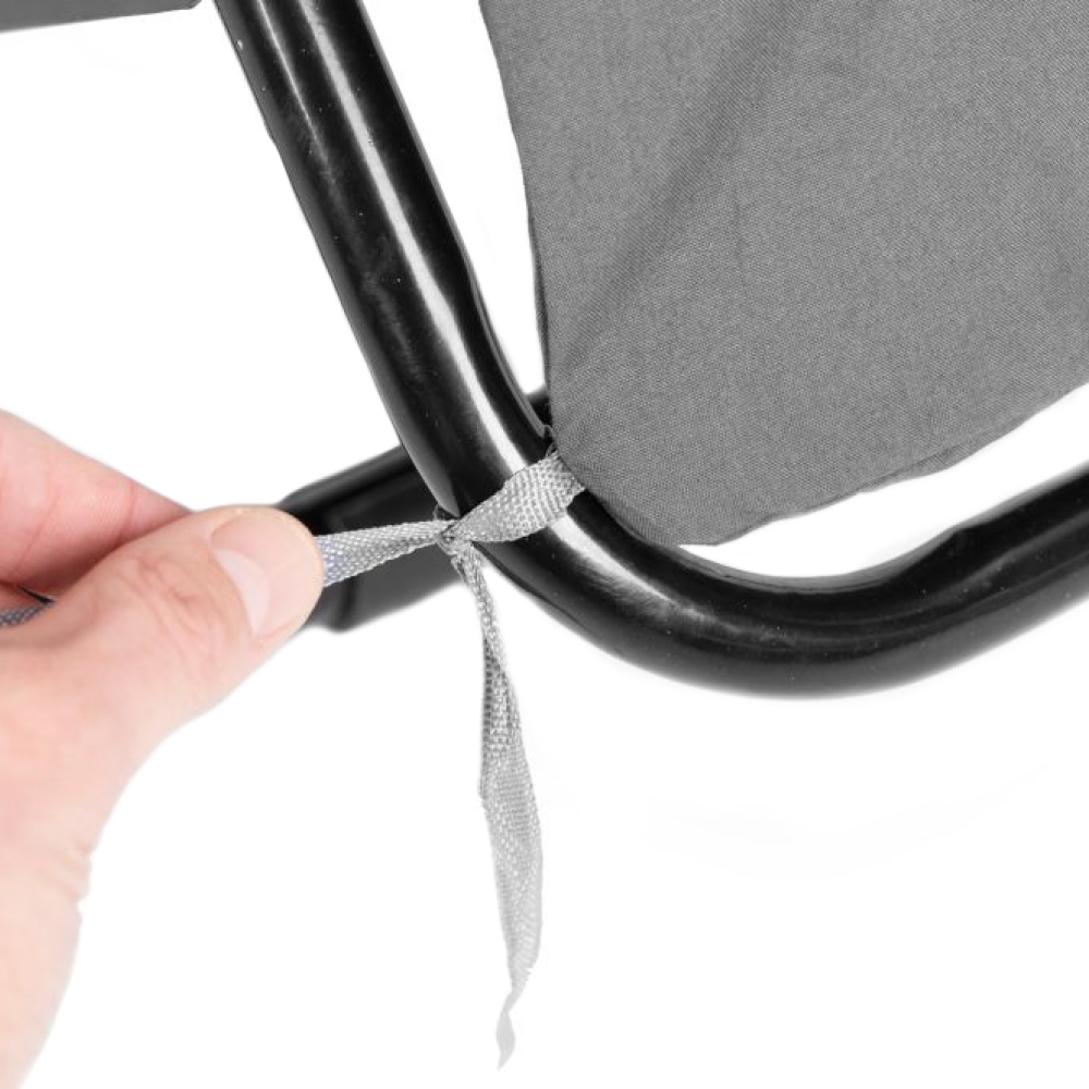 Polštář na zahradní lehátko, šedá, GAREN NEW