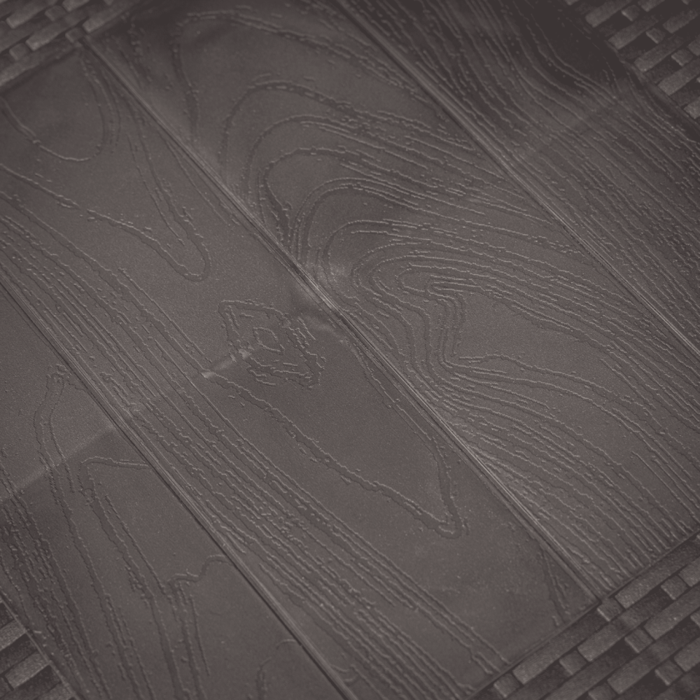 Zahradní odkládací stolek, hnědá, ZAMA