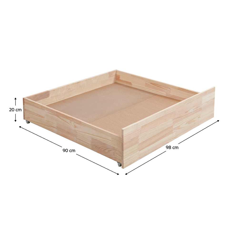 Úložný prostor pod postel, smrk, BENY