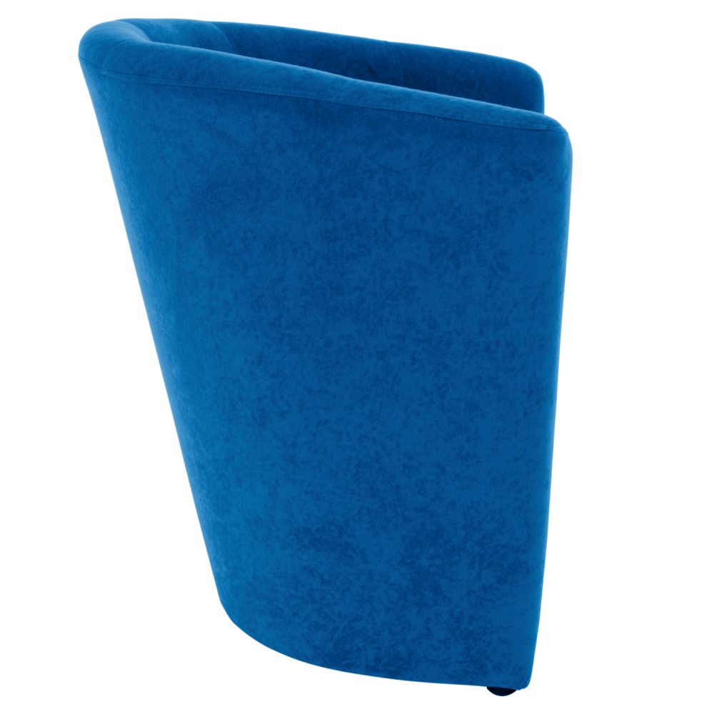 Klubové křeslo, modrá, CUBA