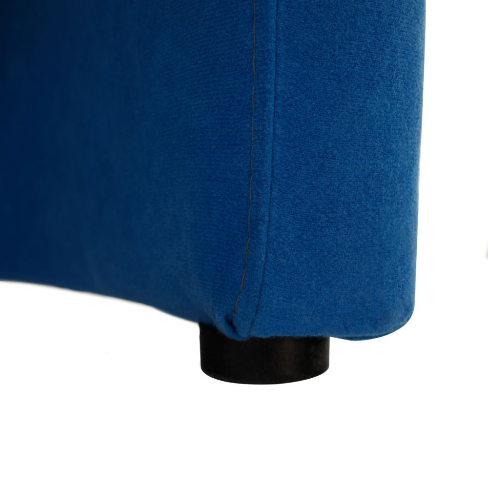 Klubové křeslo, modrá, CUBA