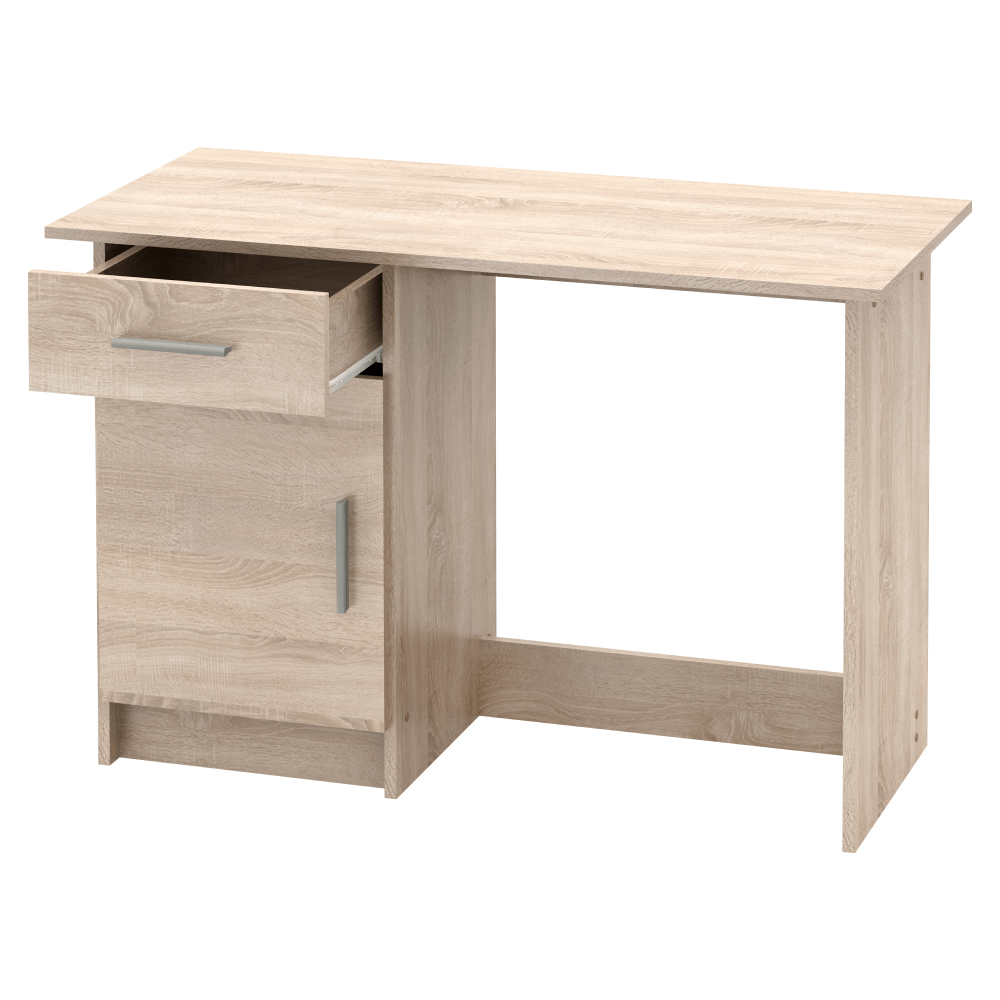 Univerzální PC stůl, dub sonoma, SIRISS NEW