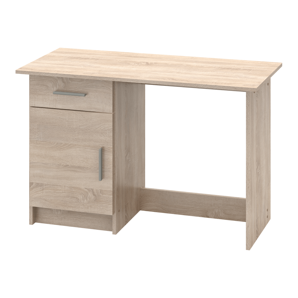 Univerzální PC stůl, dub sonoma, SIRISS NEW