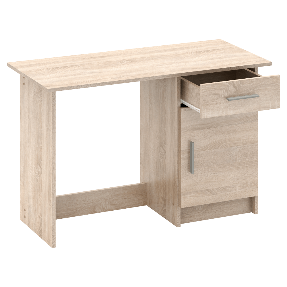 Univerzální PC stůl, dub sonoma, SIRISS NEW