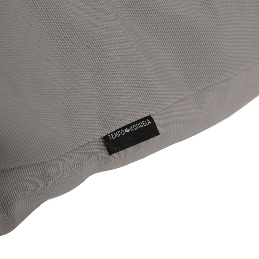 Závesné kreslo so stojanom, transparentná/strieborná/sivá, BUBBLE NEW TYP 2