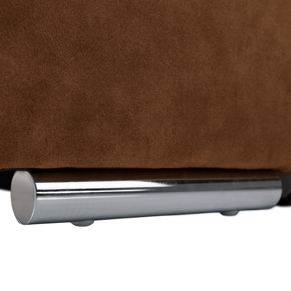 Sedací souprava, hnědá, pravá, MALAGA