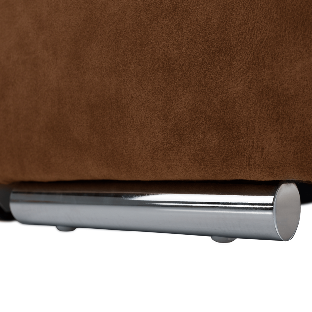 Sedací souprava, hnědá, levá, MALAGA