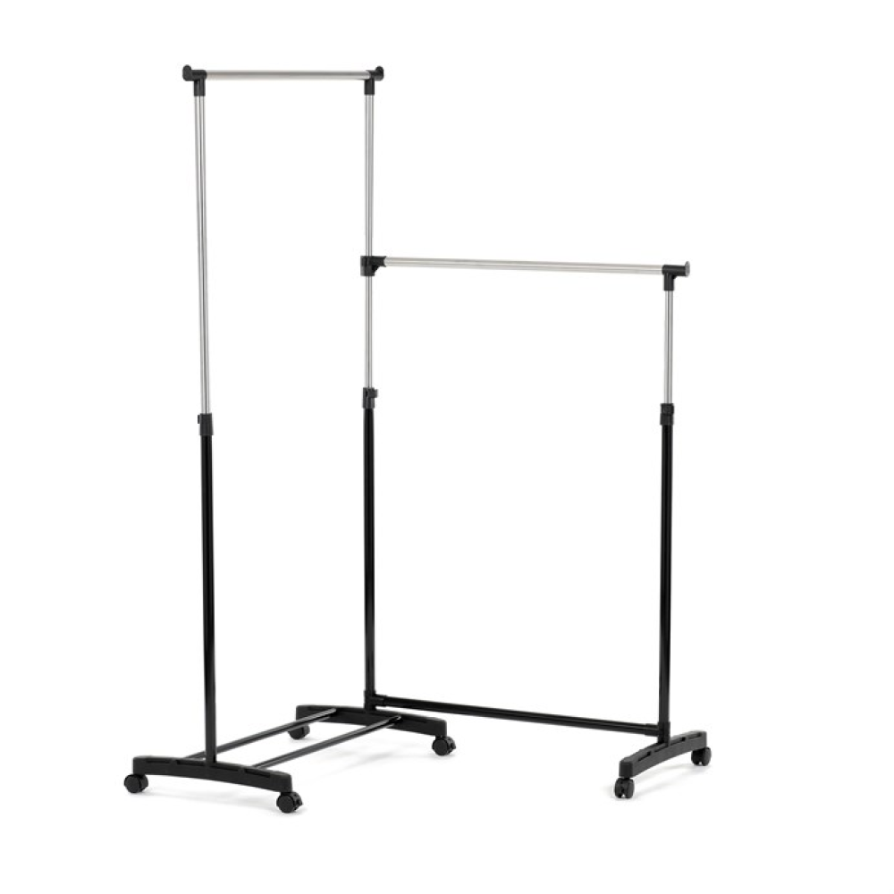 GD-174 BK - Stojan na šaty, plast, černá, GD-174 BK