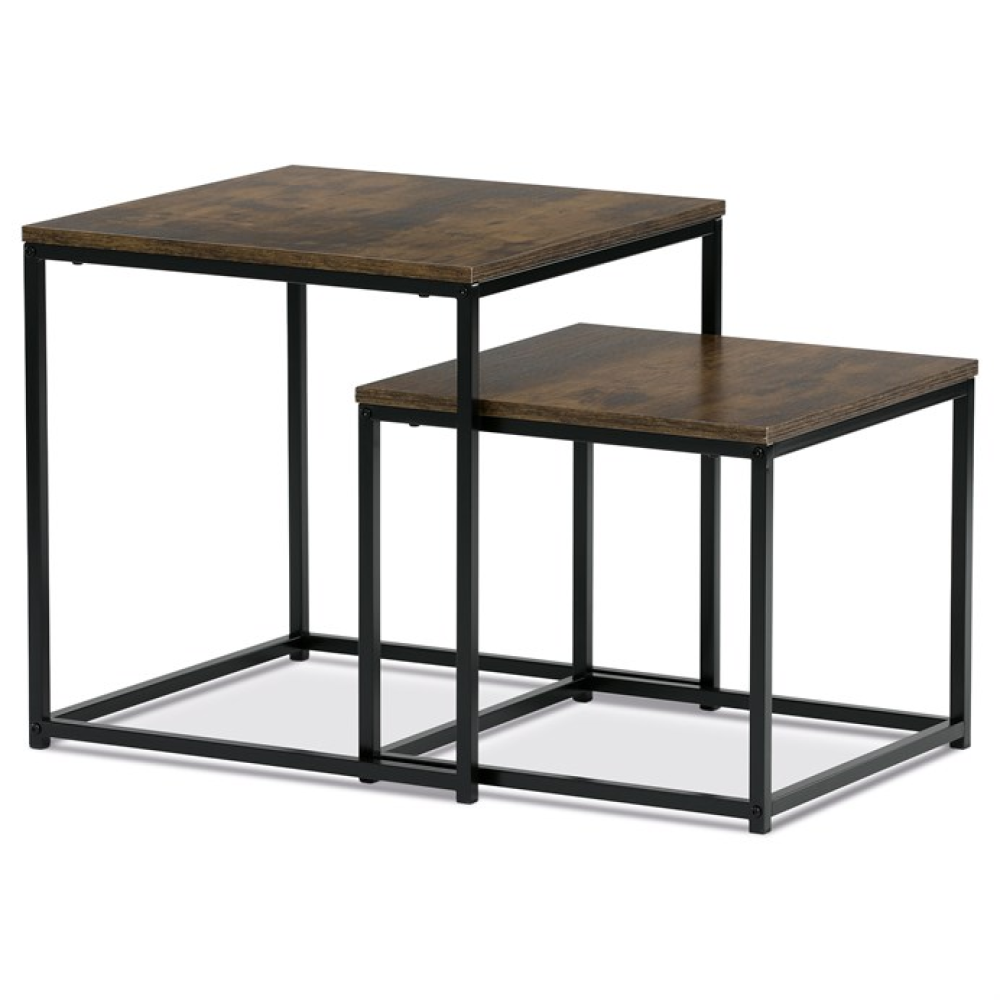 AF-076 OLW - Odkládací stolek 50x50cm, mdf, old wood, AF-076 OLW