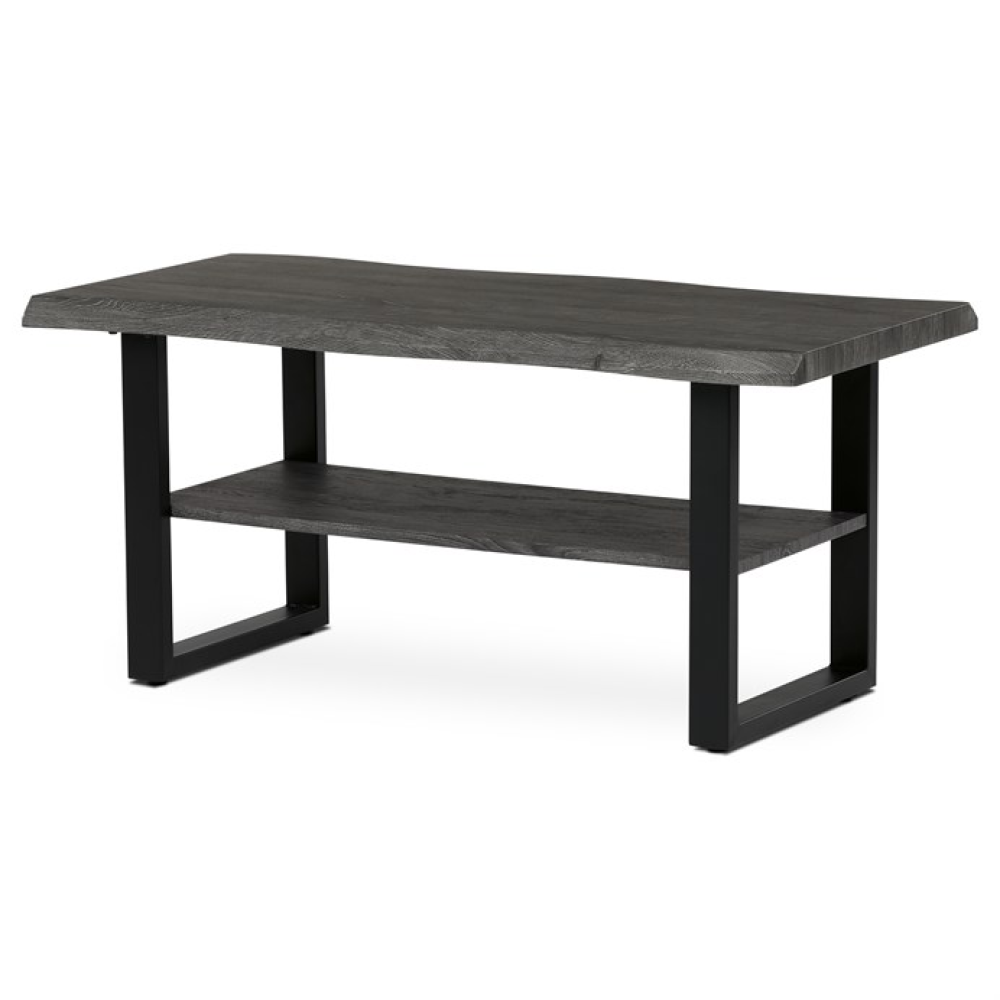 CT-F4212 GREY - Konferenční stolek 120x60cm, mdf, šedý dub, CT-F4212 GREY