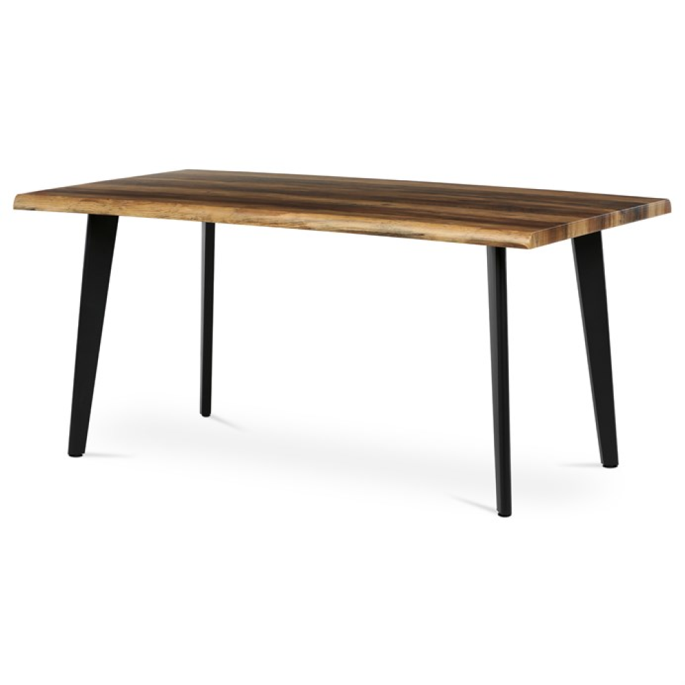 HT-F4416 OLW - Jídelní stůl 160x90cm, mdf, old wood, HT-F4416 OLW