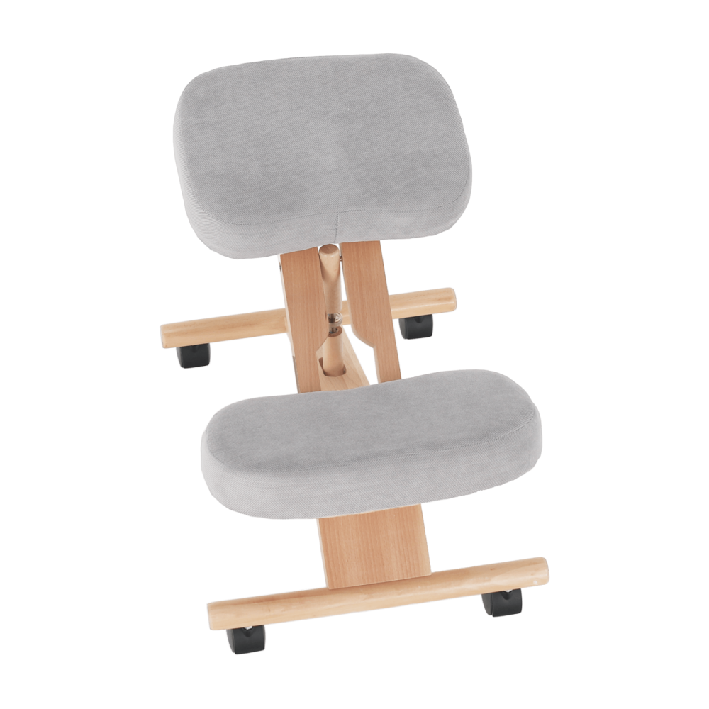Ergonomická klekačka, šedohnědá Taupe/buk, FLONET