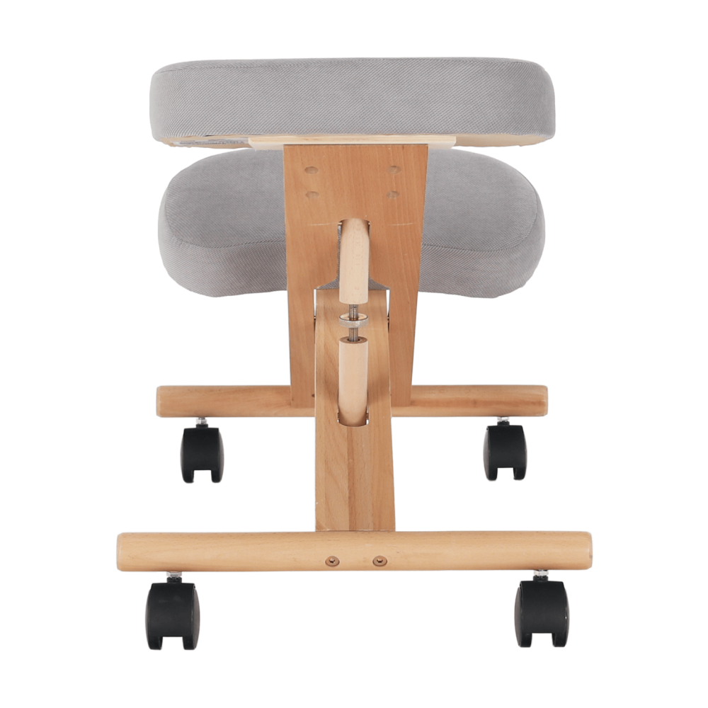 Ergonomická klekačka, šedohnědá Taupe/buk, FLONET