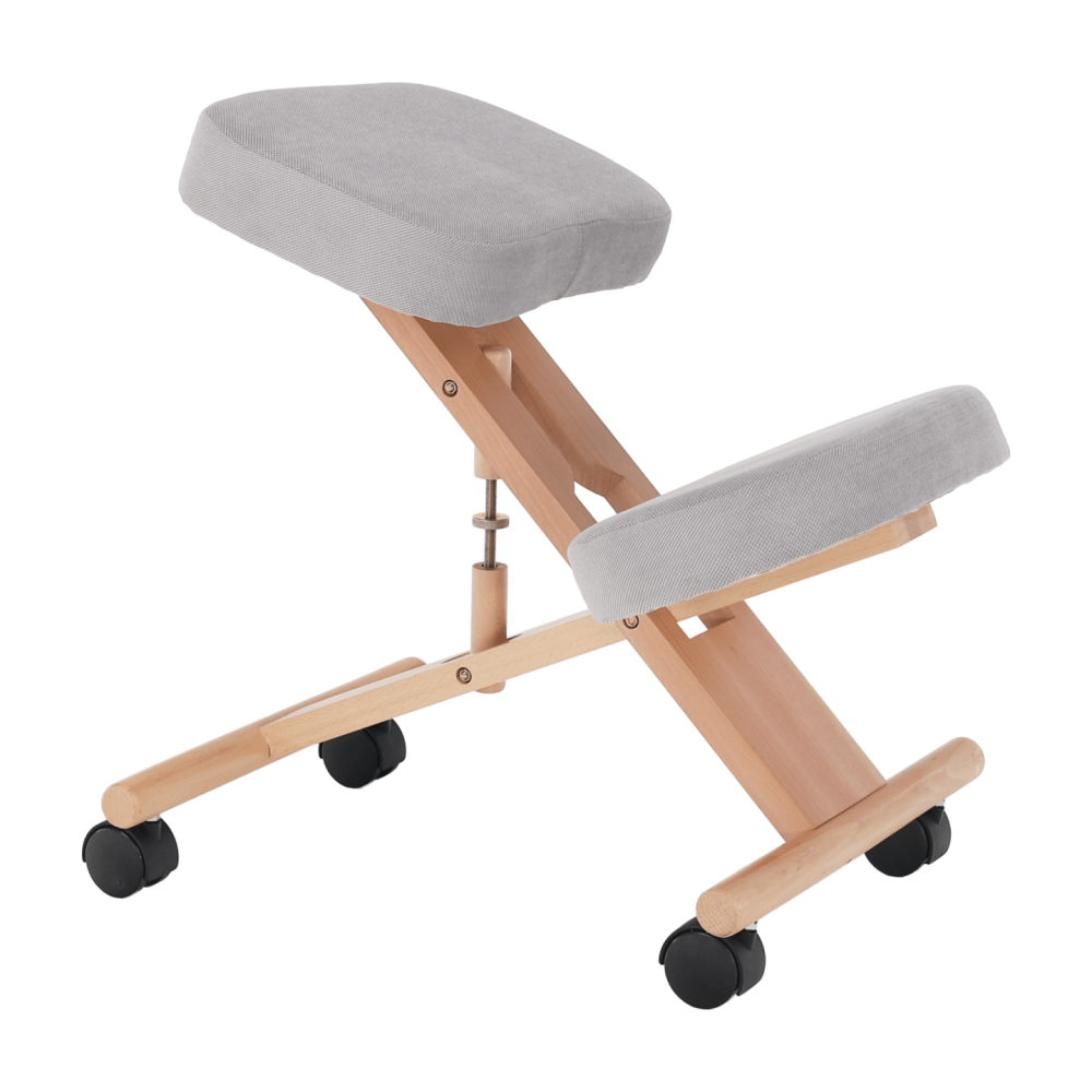 Ergonomická klekačka, šedohnědá Taupe/buk, FLONET
