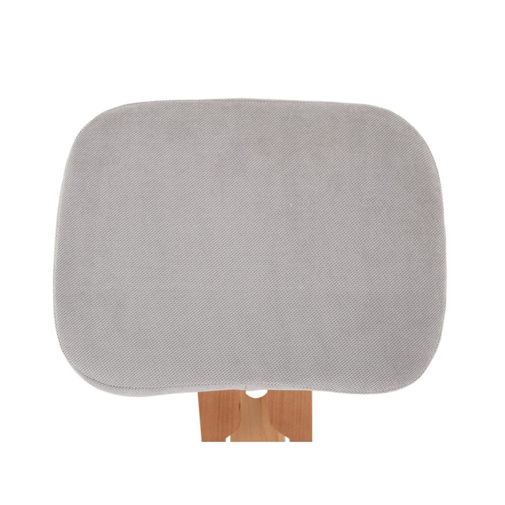 Ergonomická klekačka, šedohnědá Taupe/buk, FLONET