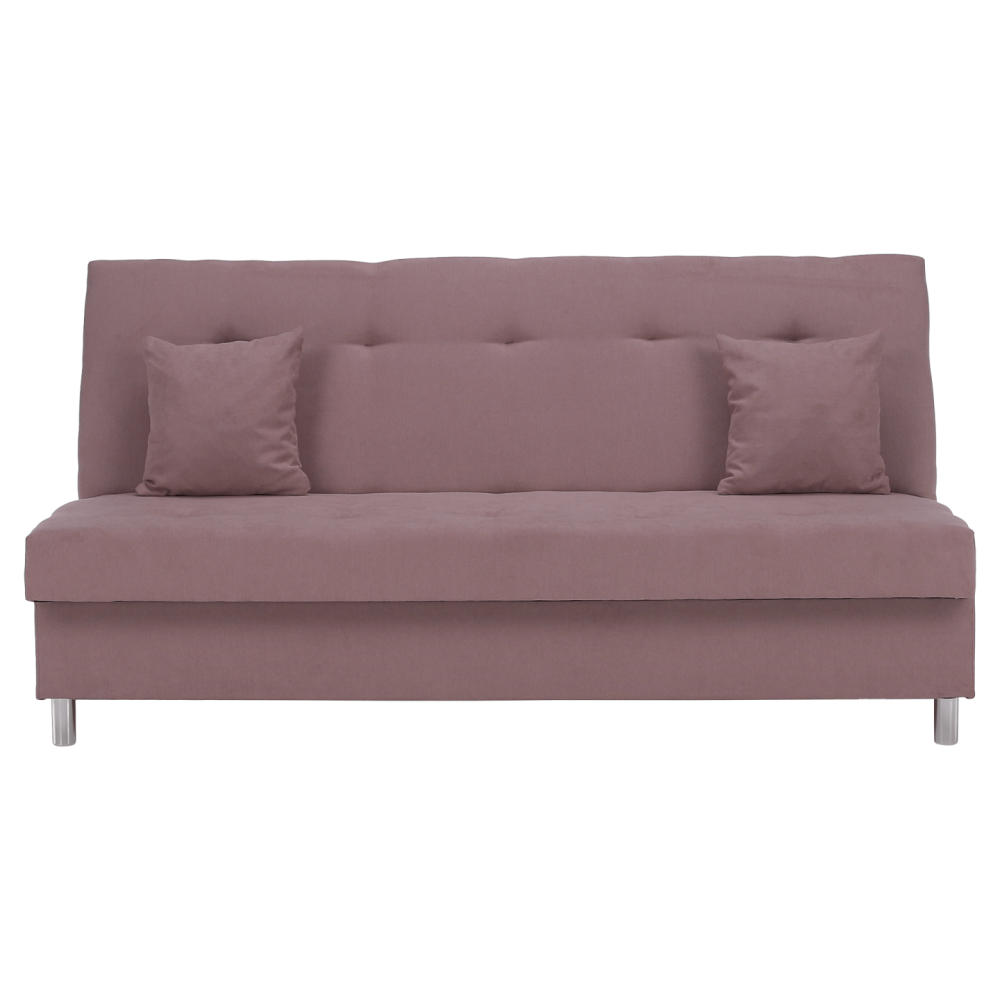 Rozkládací pohovka, růžová, ALADA