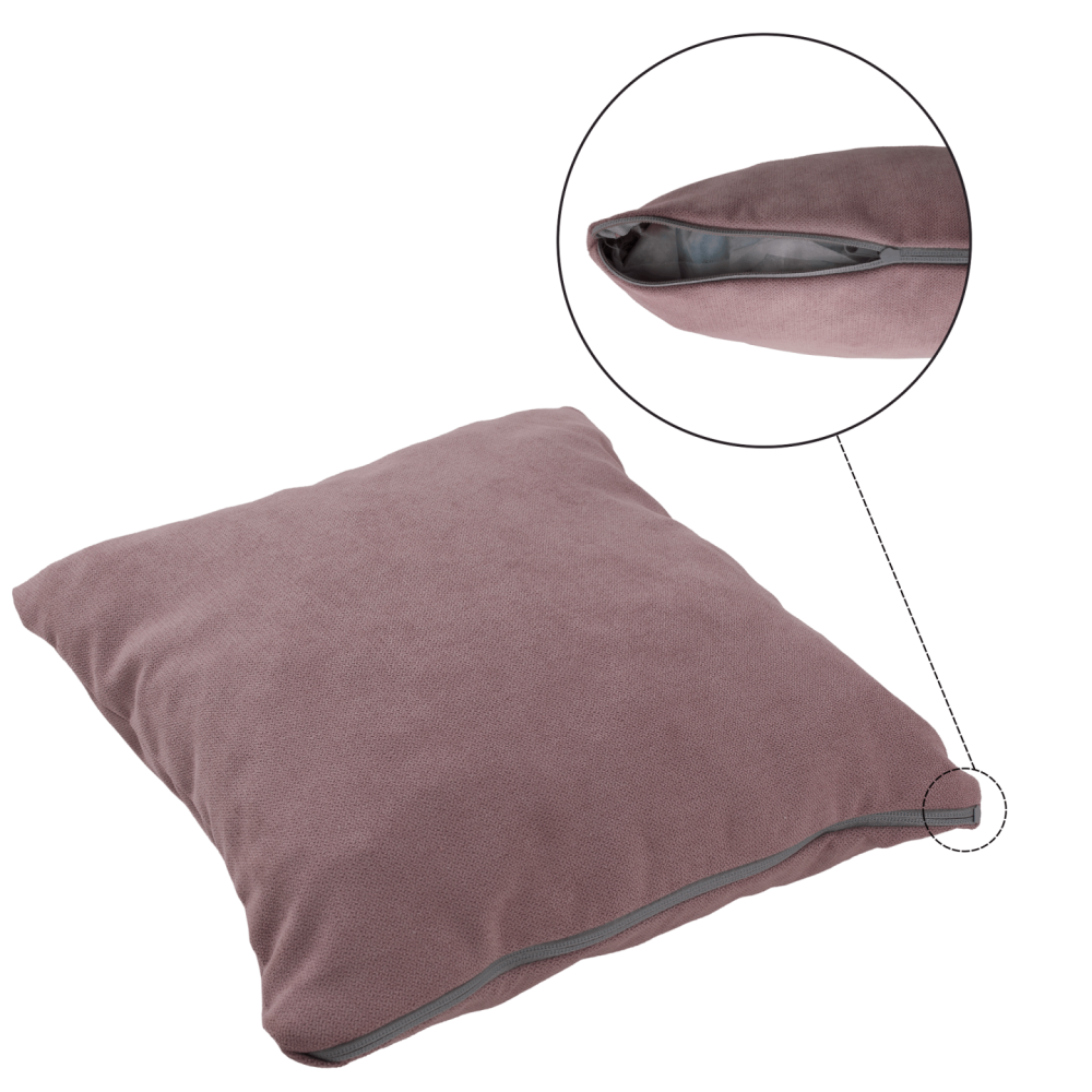 Rozkládací pohovka, růžová, ALADA