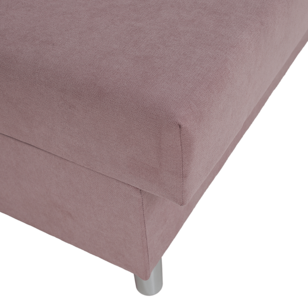 Rozkládací pohovka, růžová, ALADA