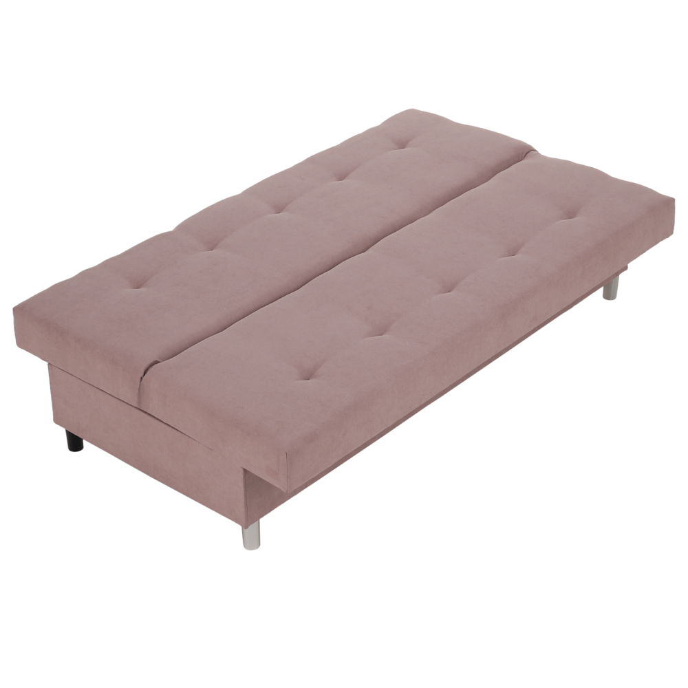 Rozkládací pohovka, růžová, ALADA