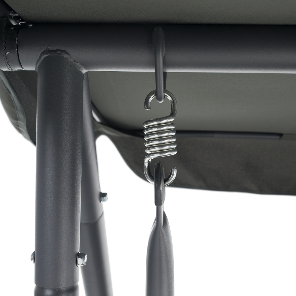 Zahradní houpačka, šedá, KEMI