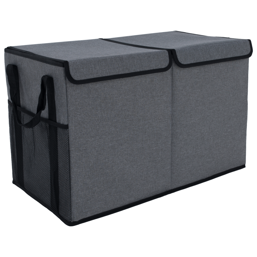 Skládací úložný box, černá, DETER