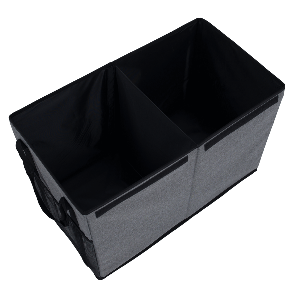 Skládací úložný box, černá, DETER