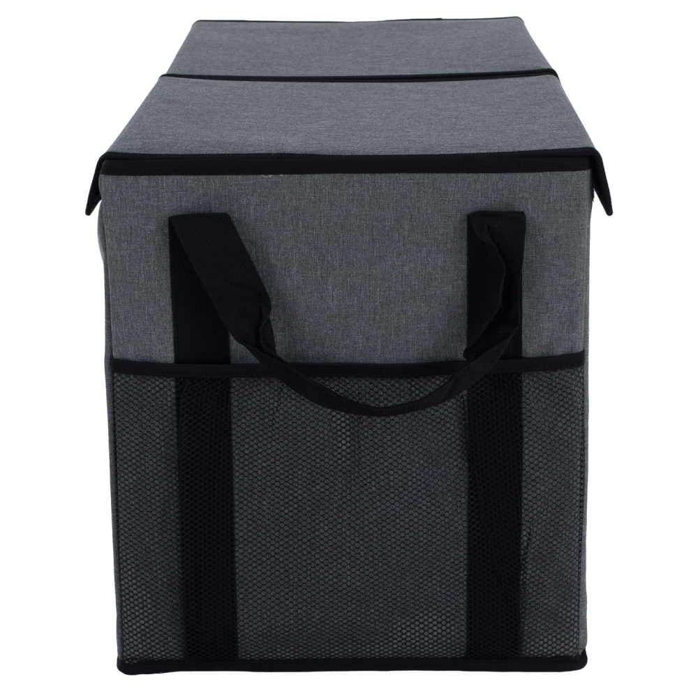 Skládací úložný box, černá, DETER