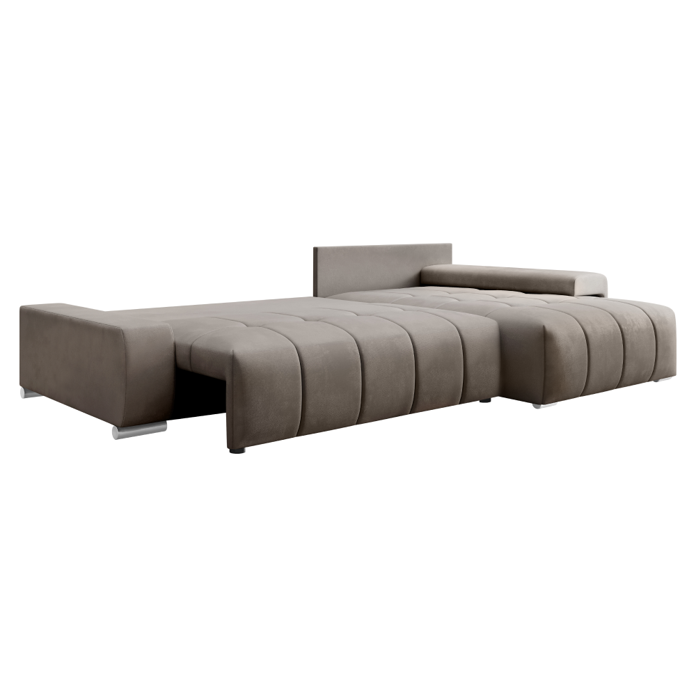 Univerzální sedací souprava, šedá, VEZAN ROH