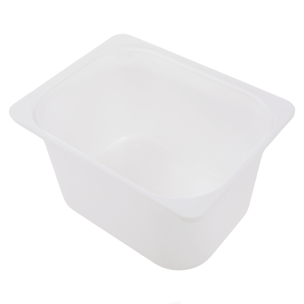 Regál pyramida, bílá, TRINIS