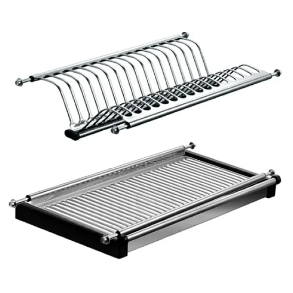 Odkapávač na nádobí do horní skříňky, nerezavějící ocel, KAPIO TYP 2