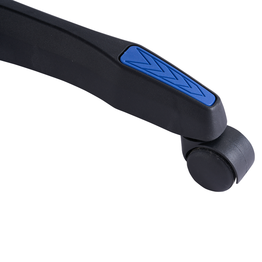 Kancelářské/herní křeslo, šedá/modrá, ZODIA