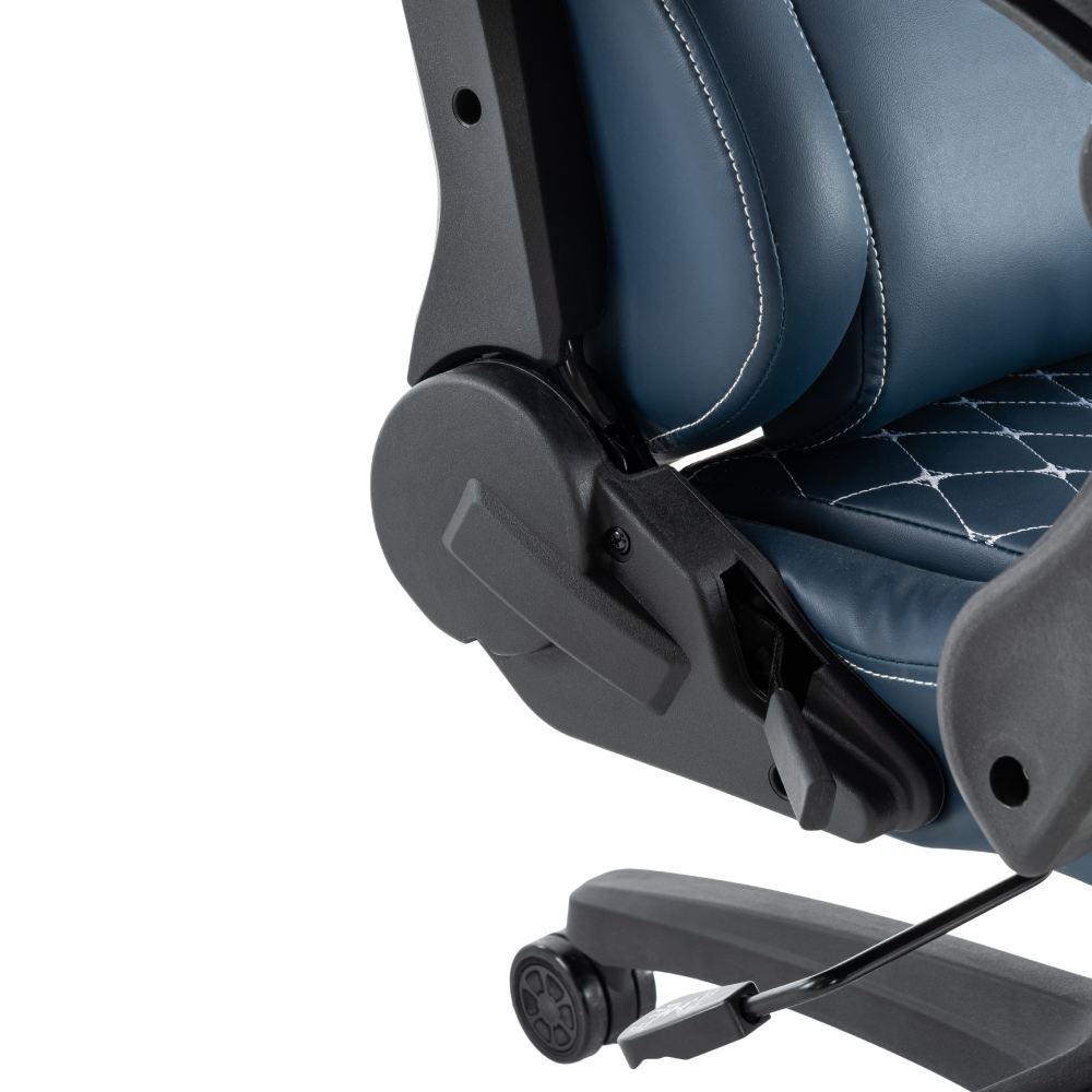 Kancelářské/herní křeslo, modrá, SAMIE