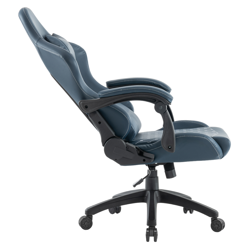 Kancelářské/herní křeslo, modrá, SAMIE