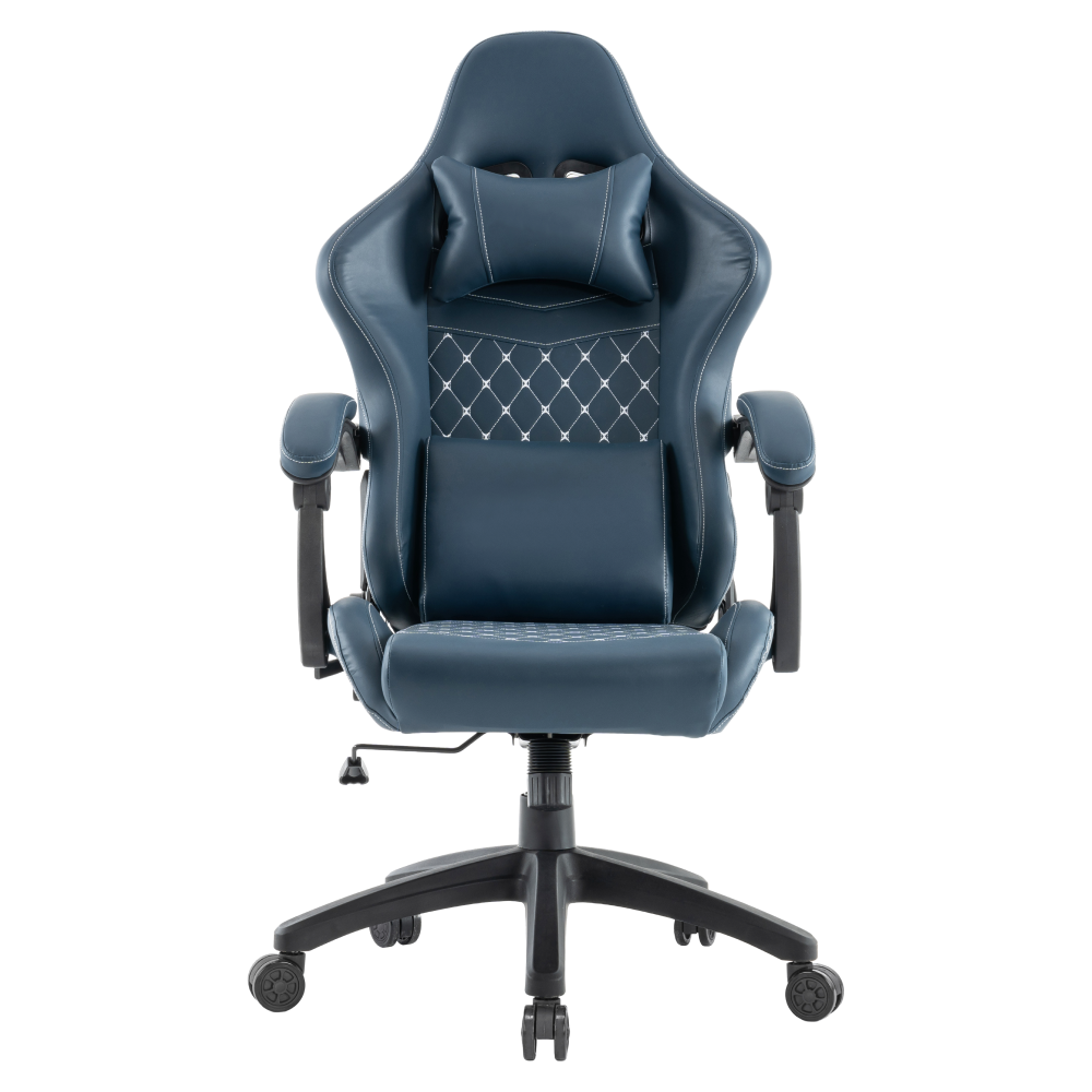 Kancelářské/herní křeslo, modrá, SAMIE