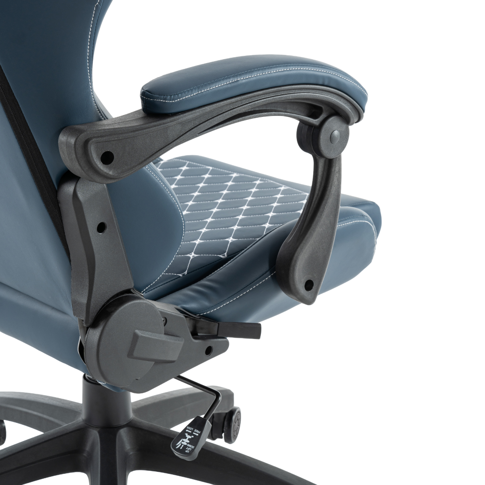 Kancelářské/herní křeslo, modrá, SAMIE